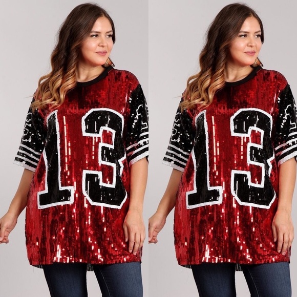 13 sequin shirt dress